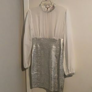 Maxi Bandage long sleeve dress